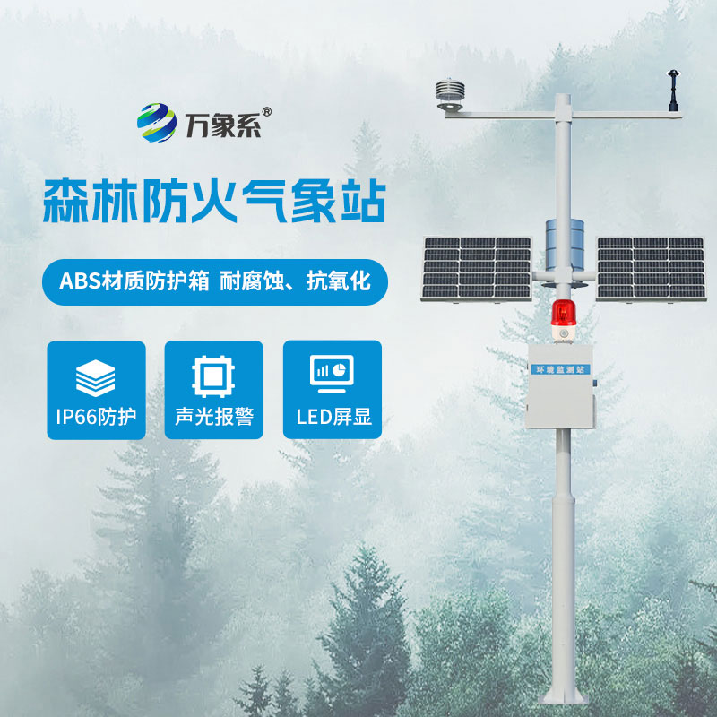 智慧林業(yè)新裝備：森林防火氣象站織密山林防火網(wǎng)絡(luò)